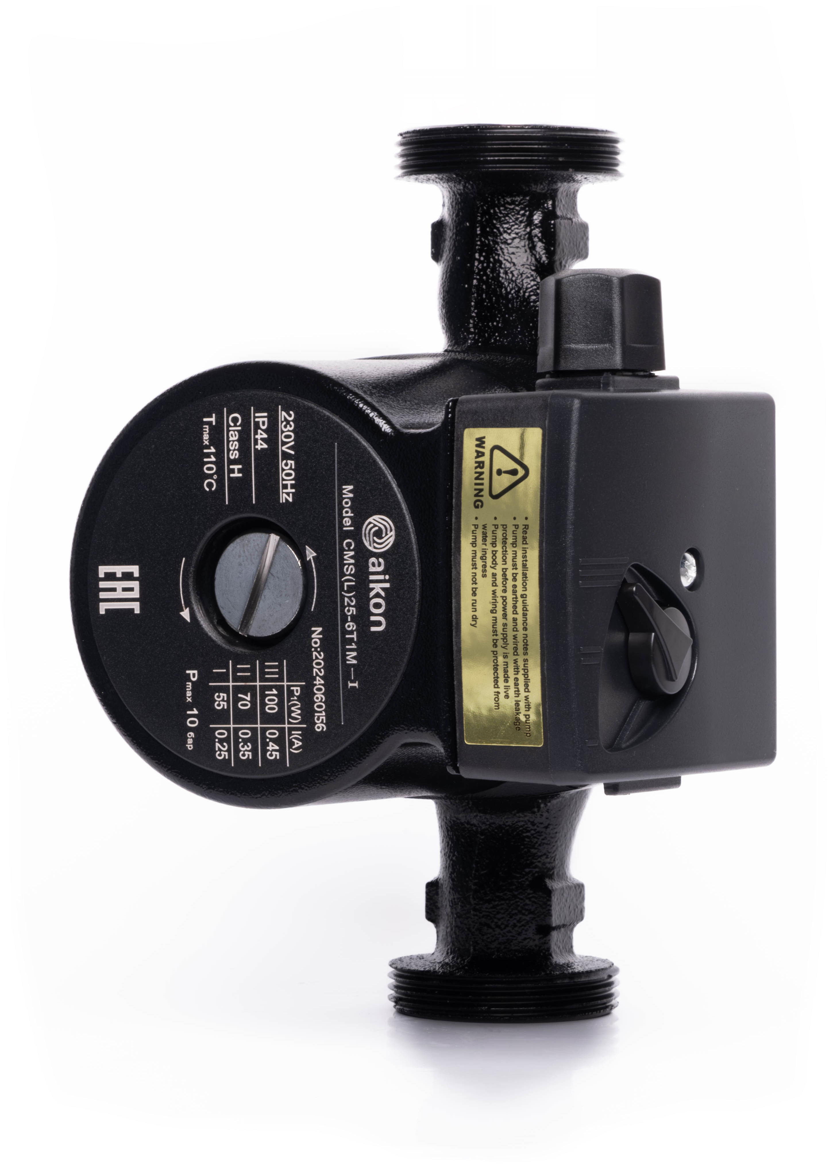 Aikon low noise wet rotor circulation pump