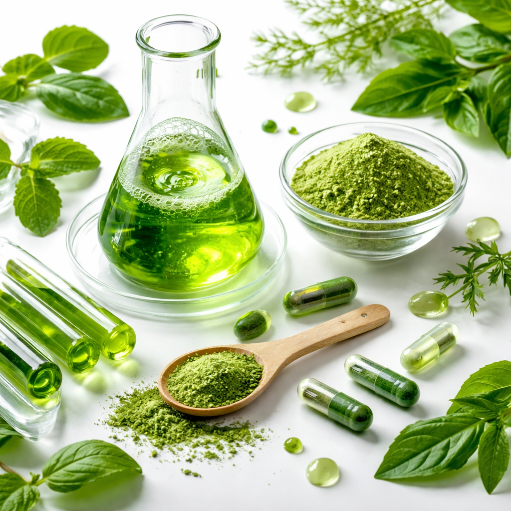 Chlorophyll ingredient and green nutrition project discussion