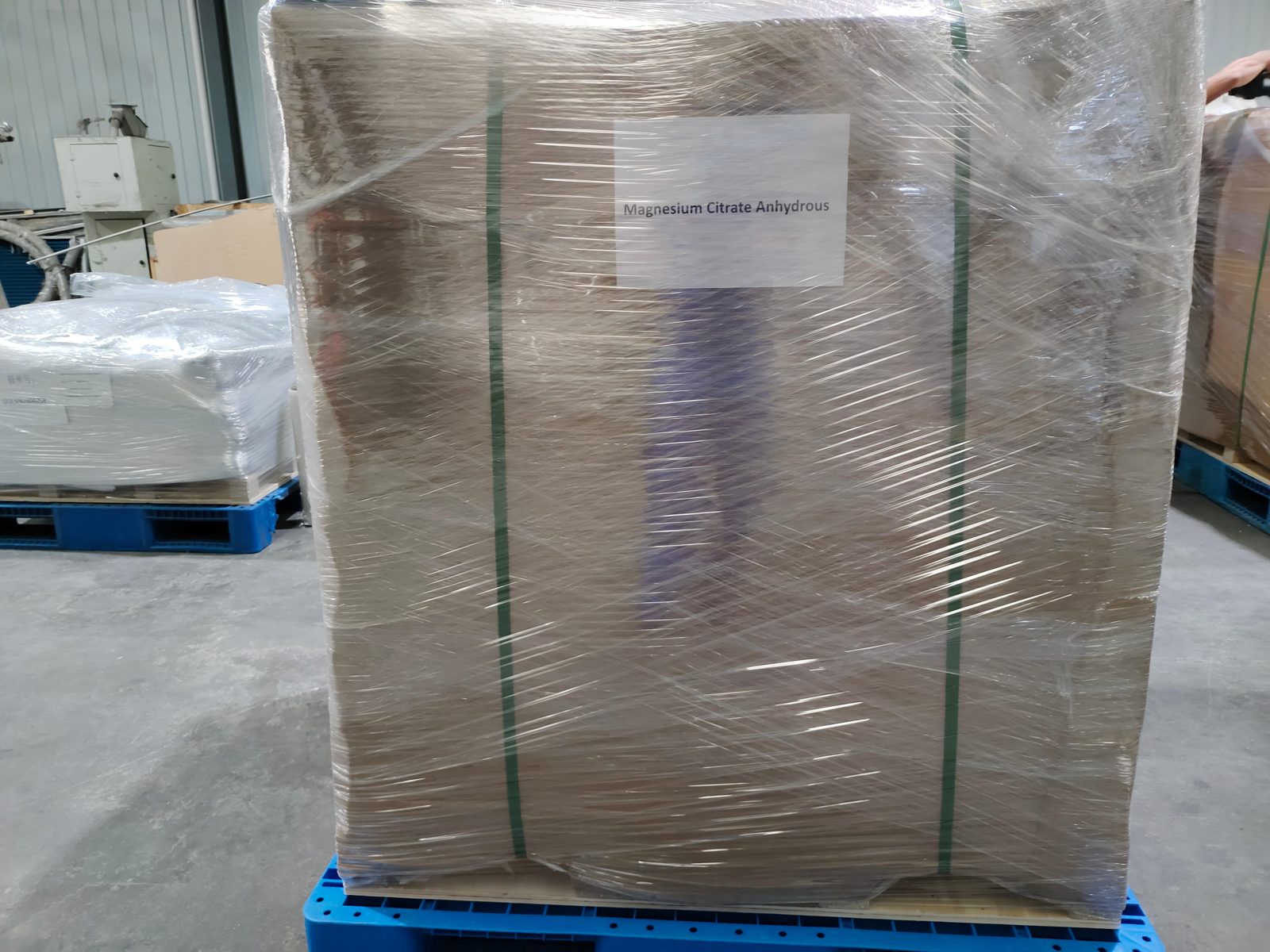 Single pallet outbound close view from the same shipment cycle.