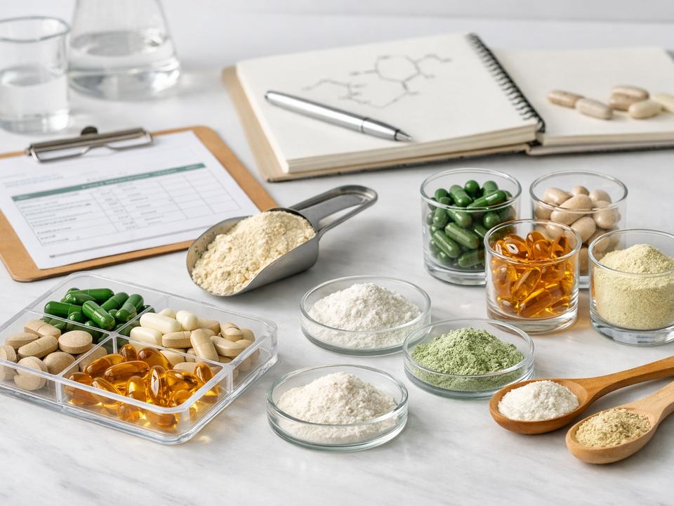 Softgels, tablets, gummies, powders, and custom dosage forms for brands planning launch-ready nutrition products.