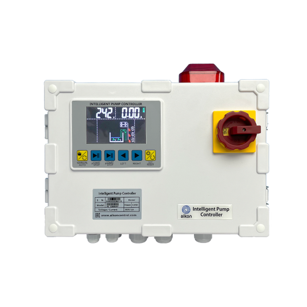 PD X Intelligent Pump Controller | Dual Pump Auto-Control Real-Time Monitoring - AIKON